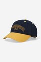 Wood Wood șapcă de baseball din bumbac Brian bumbac bleumarin 12230807.7083