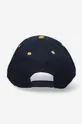 Βαμβακερό καπέλο του μπέιζμπολ Wood Wood Brian σκούρο μπλε