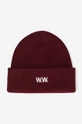 red Wood Wood wool beanie Mande Unisex