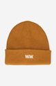 Wood Wood wool beanie Mande wool brown 12230811.9969