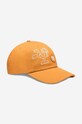 Wood Wood cotton baseball cap X Garfield cotton orange 30040800.7083