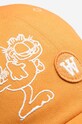 Accessories Wood Wood cotton baseball cap X Garfield 30040800.7083 orange