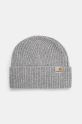 Vunena kapa Carhartt WIP bez uzorka siva I029496.GREY.HEATH