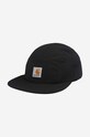Carhartt WIP baseball cap applique black I030094.BLACK