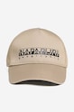 Napapijri baseball cap F-Box Cap applique beige NA4GAZ