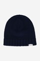 Woolrich wool beanie wool navy CFWOAC0174MRUF0640