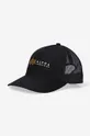 black Alpha Industries Sleeve cap Trucker Cap Unisex