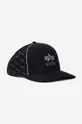 black Alpha Industries baseball cap Reflective Cap Unisex