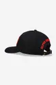 negru Alpha Industries șapcă de baseball din bumbac 3D Cap