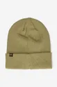 Βαμβακερό καπέλο Alpha Industries X-Fit Beanie πράσινο