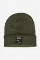 πράσινο Καπέλο Alpha Industries Label Beanie Unisex
