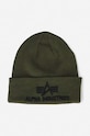 Alpha Industries căciulă 3D Beanie imprimeu verde 168910.257