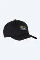 czarny Alpha Industries czapka z daszkiem Unisex