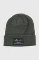 πράσινο Καπέλο Alpha Industries Crew Beanie Unisex