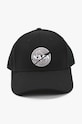 Alpha Industries cotton baseball cap Nasa Cap 186903.03 black AA00