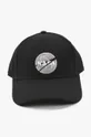 Βαμβακερό καπέλο του μπέιζμπολ Alpha Industries Nasa Cap μαύρο