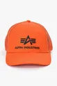 Καπέλο Alpha Industries Basic Trucker Cap πορτοκαλί