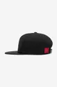 μαύρο Βαμβακερό καπέλο του μπέιζμπολ CLOT