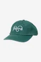 by Parra cotton baseball cap Weird Logo green