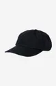 czarny by Parra czapka z daszkiem bawełniana Weird Logo Unisex
