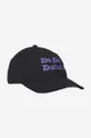 czarny PLEASURES czapka z daszkiem Disturb Nylon Unisex