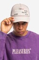 PLEASURES baseball cap Responsible Trucker P22SU057 silver AA00