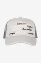 silver PLEASURES baseball cap Responsible Trucker