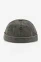 γκρί Βαμβακερό καπέλο Alpha Industries Docker Hat 136900 413 Unisex
