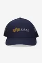 Alpha Industries baseball cap navy