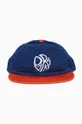 σκούρο μπλε Βαμβακερό καπέλο του μπέιζμπολ by Parra Circle Tweak Unisex