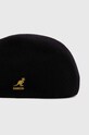 Vlnená čiapka Kangol K0875FA čierna AA00