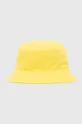 Kangol pălărie din bumbac Kapelusz Kangol Washed Bucket K4224HT WHITE galben