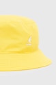 Akcesoria Kangol kapelusz bawełniany Kapelusz Kangol Washed Bucket K4224HT WHITE K4224HT żółty