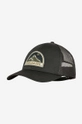 black Fjallraven baseball cap Badge Langtradarkeps Unisex