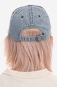 Guess U.S.A. czapka z daszkiem bawełniana Washed Denim Dad niebieski M3GZ17.D50J0