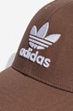 Dodaci Pamučna kapa sa šiltom adidas Originals IB9970.M smeđa