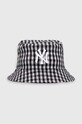 New Era kapelusz bawełniany wzorzyste czarny 60298636