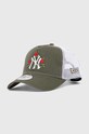 New Era czapka z daszkiem pozostałe zielony 60298823