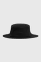 black Taikan cotton hat Unisex