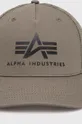 Šiltovka Alpha Industries zelená