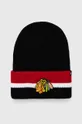 czarny 47 brand czapka NHL Chicago Blackhawks Unisex