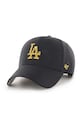 47 brand czapka z daszkiem z domieszką wełny MLB Los Angeles Dodgers z domieszką wełny czarny B.MTLCS12WBP.BKA