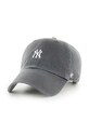Bombažna bejzbolska kapa 47 brand MLB New York Yankees Bombaž siva B.BSRNR17GWS.CCB