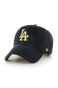 47brand șapcă de baseball din bumbac MLB Los Angeles Dodgers bumbac negru B.BGHUV12GWS.BK