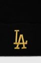 Akcesoria 47 brand czapka MLB Los Angeles Dodgers B.HYMKM12ACE.BK czarny