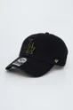μαύρο Βαμβακερό καπέλο του μπέιζμπολ 47 brand MLB New York Yankees Unisex