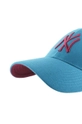 Кепка из смесовой шерсти 47brand MLB New York Yankees бирюзовый