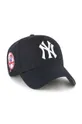 Bombažna bejzbolska kapa 47brand MLB New York Yankees 100 % Bombaž