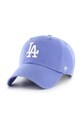 Pamučna kapa sa šiltom 47 brand MLB Los Angeles Dodgers natpis plava B.NLRGW12GWS.OS