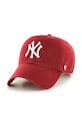 47brand șapcă de baseball din bumbac MLB New York Yankees bumbac rosu B.RGW17GWS.RZ